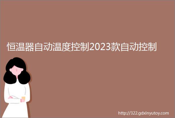 恒温器自动温度控制2023款自动控制