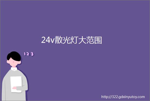 24v散光灯大范围